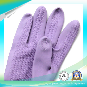 Garden Waterproof Latex Glove for Washing Work with ISO9001 Approved